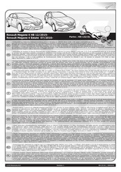 ECS Electronics RN-132-DL Instrucciones De Montaje