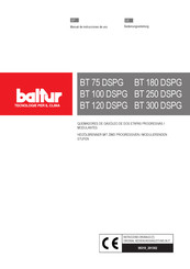 baltur BT 100 DSPG Manual De Instrucciones De Uso