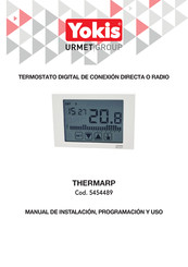 Urmet Yokis THERMARP Manual De Instalación, Programación Y Uso