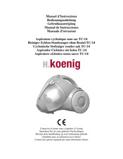 H.Koenig TC-14 Manual De Instrucciones