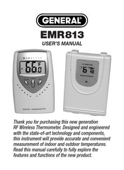 General EMR813 Manual Del Usuario