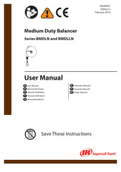 Ingersoll Rand BMDLN-12-Y Manual Del Usuario