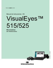 Interacoustics VisualEyes 525 Manual De Instrucciones