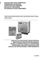 MTA DEO32 Manual De Instrucciones Y Mantenimiento