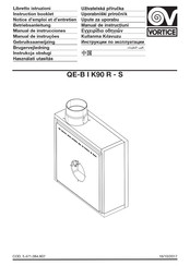 Vortice QE-B I K90 R Manual De Instrucciones