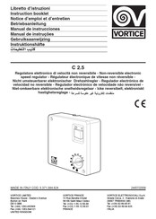 Vortice C 2.5 Manual De Instrucciones