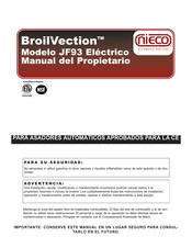 Nieco JF93E Manual Del Propietário