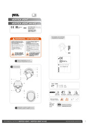 Petzl VERTEX VENT HI-VIZ Manual De Instrucciones