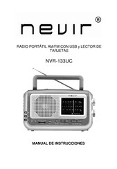 Nevir NVR-133UC Manual De Instrucciones