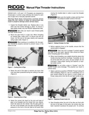 Ridgid 00-R Manual De Instrucciones