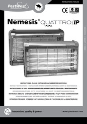 PestWest Nemesis Quattro IP Instrucciones De Uso