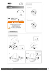 Petzl Vizir Manual De Instrucciones