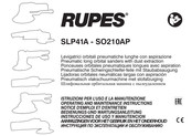 Rupes SLP41A Instrucciones De Uso