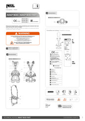 Petzl AVAO BOD FAS Manual De Instrucciones