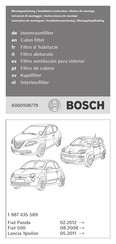 Bosch 6000108779 Instrucciones De Montaje