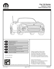 Mopar 82215021 Instrucciones De Montaje