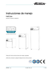 Hettich HettCube 400 R Instrucciones De Manejo