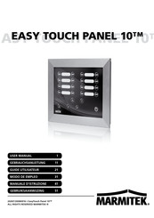 Marmitek Easy Touch Panel 10 Manual De Instrucciones