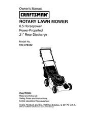 Sears Craftsman 917.378442 Manual Del Propietário