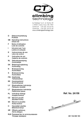 Climbing Technology 2A158 Instrucciones De Uso