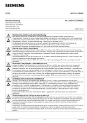 Siemens 6EP1621-2BA00 Instrucciones De Uso