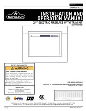 Napoleon NEFP24HT-HD Manual De Instalación Y Funcionamiento