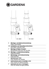 Gardena 3820 Instrucciones Para El Montaje Y Uso