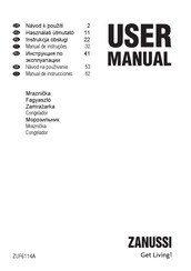 Zanussi ZUF6114A Manual De Instrucciones