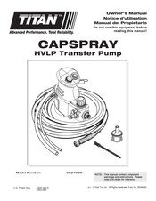 Titan CAPSPRAY HVLP Manual Del Propietário