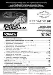 Kyosho Sunseeker Palm Cruiser PREDATOR 60 Manual De Instrucciones