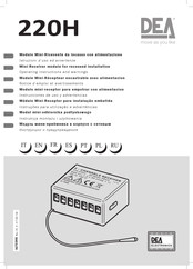 Dea 220H Instrucciones De Uso