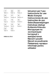 Hotpoint Ariston HHBG 9.8 LTSI X Instrucciones De Uso