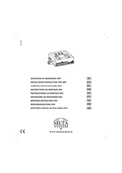 Meta System HPA Instrucciones De Montaje