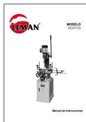 LEMAN MOR750 Manual De Instrucciones