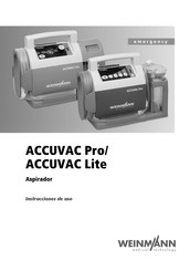 Weinmann ACCUVAC Pro Instrucciones De Uso