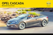 Opel CASCADA 2013 Manual De Instrucciones