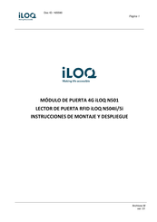 iLoq N501 Instrucciones De Montaje