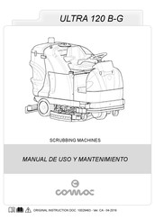 COMAC ULTRA 120 B-G Manual De Uso Y Mantenimiento