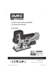 DURO PRO D-PS 850 Manual De Instrucciones