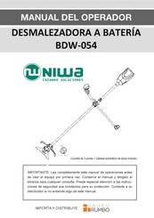 NIWA BDW-054 Manual Del Operador