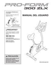 Pro-Form 300 ZLX Manual Del Usuario