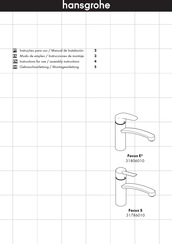 Hansgrohe Focus E2 31806010 Modo De Empleo/Instrucciones De Montaje