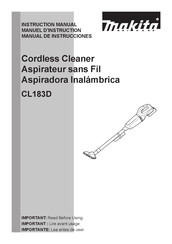 Makita CL183D Manual De Instrucciones