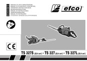 Efco TS 327L Manual De Instrucciones