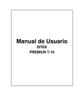 SITEK PREMIUN T-10 Manual De Usuario