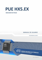 RADWAG PUE HX5.EX Manual De Usuario