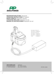 Akku Power 172085417 Manual De Instrucciones