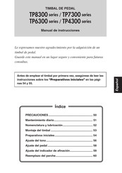 Yamaha TP4300 serie Manual De Instrucciones