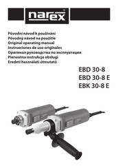 Narex EBD 30-8 E Instrucciones De Uso