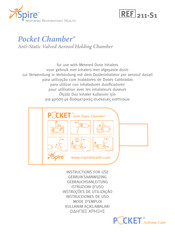 nSpire Health Pocket Chamber 211-S1 Instrucciones De Uso